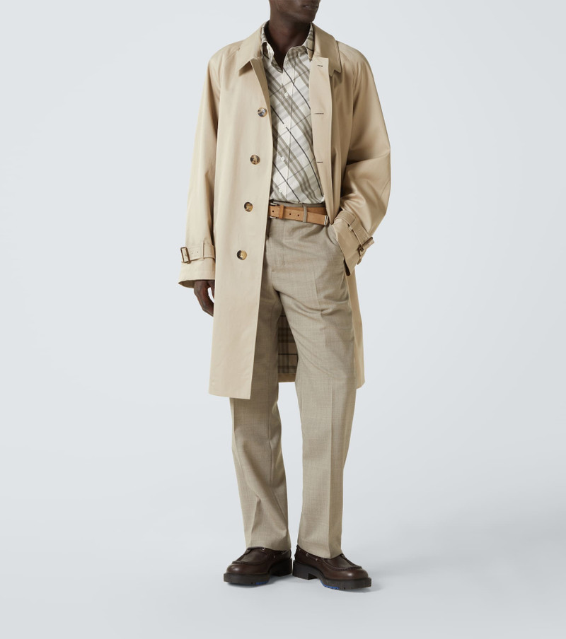 Burberry Cotton gabardine trench coat outlook