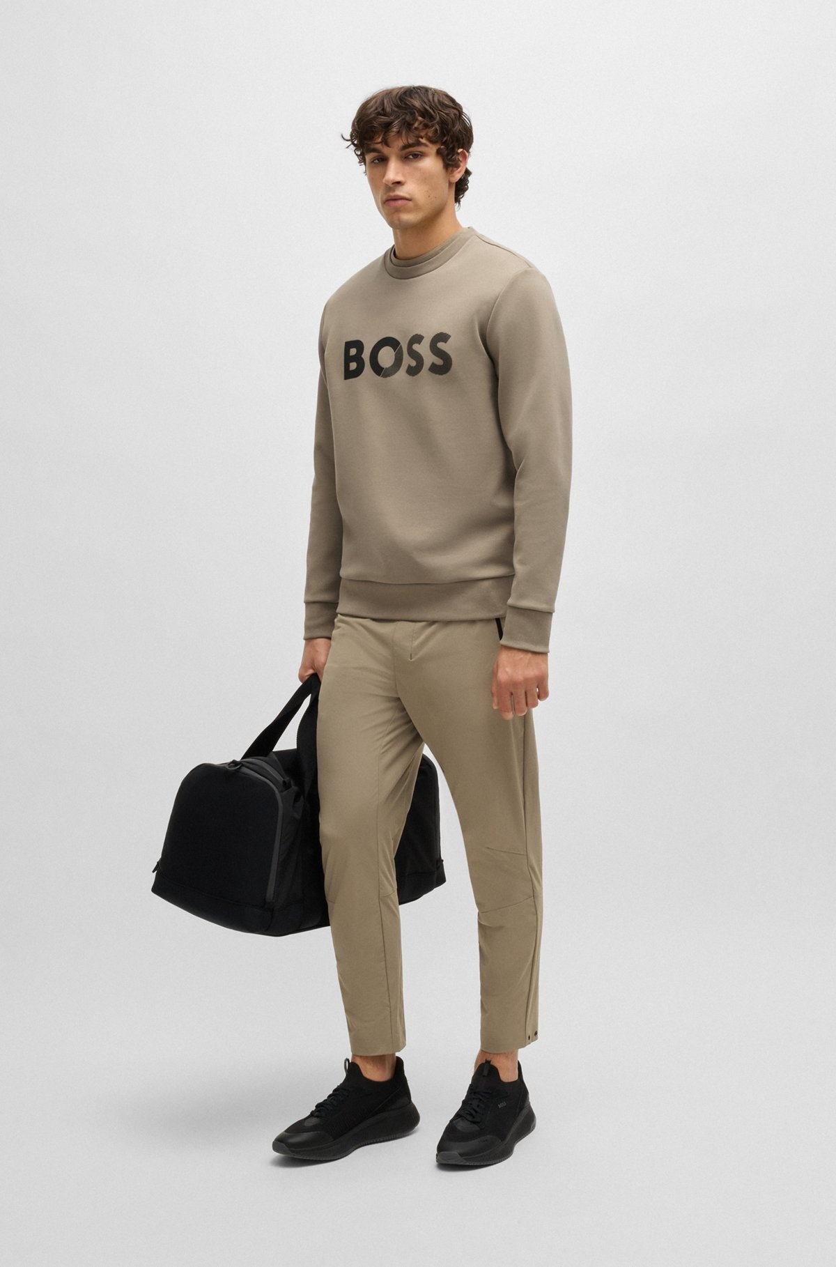 REGULAR-FIT SWEATSHIRT WITH LOGO PRINT - 4