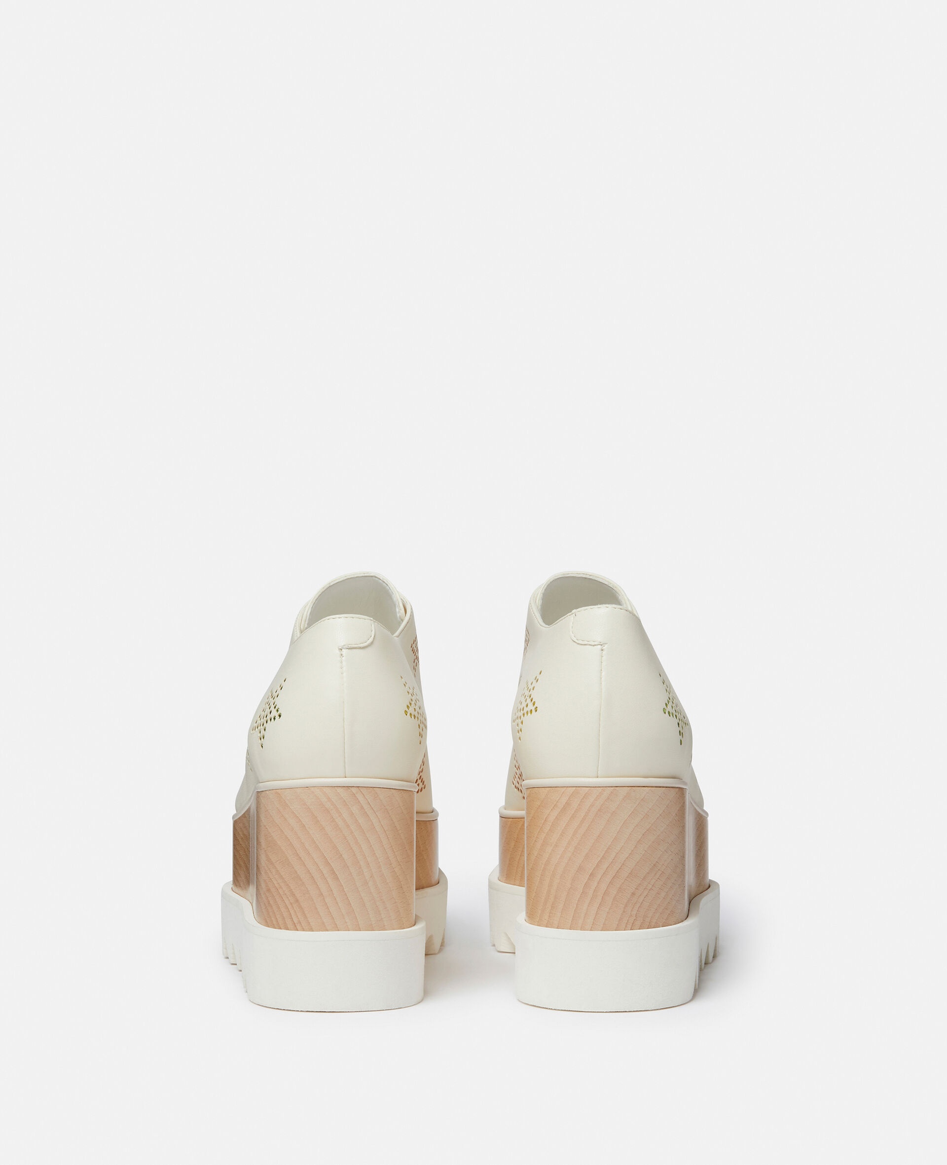 ★STELLA McCARTNEY直営店★Elyse クリスタル スター ウェッジ Women Black Elyse Platforms | Stella McCartney US