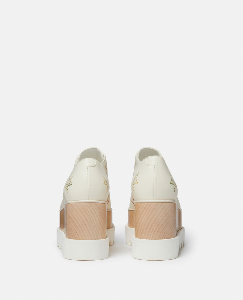 Stella McCartney Elyse Crystal Star Platform Shoes outlook