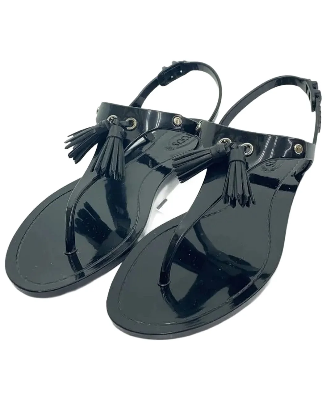 TOD’s Tassel Leather Sandal - 1