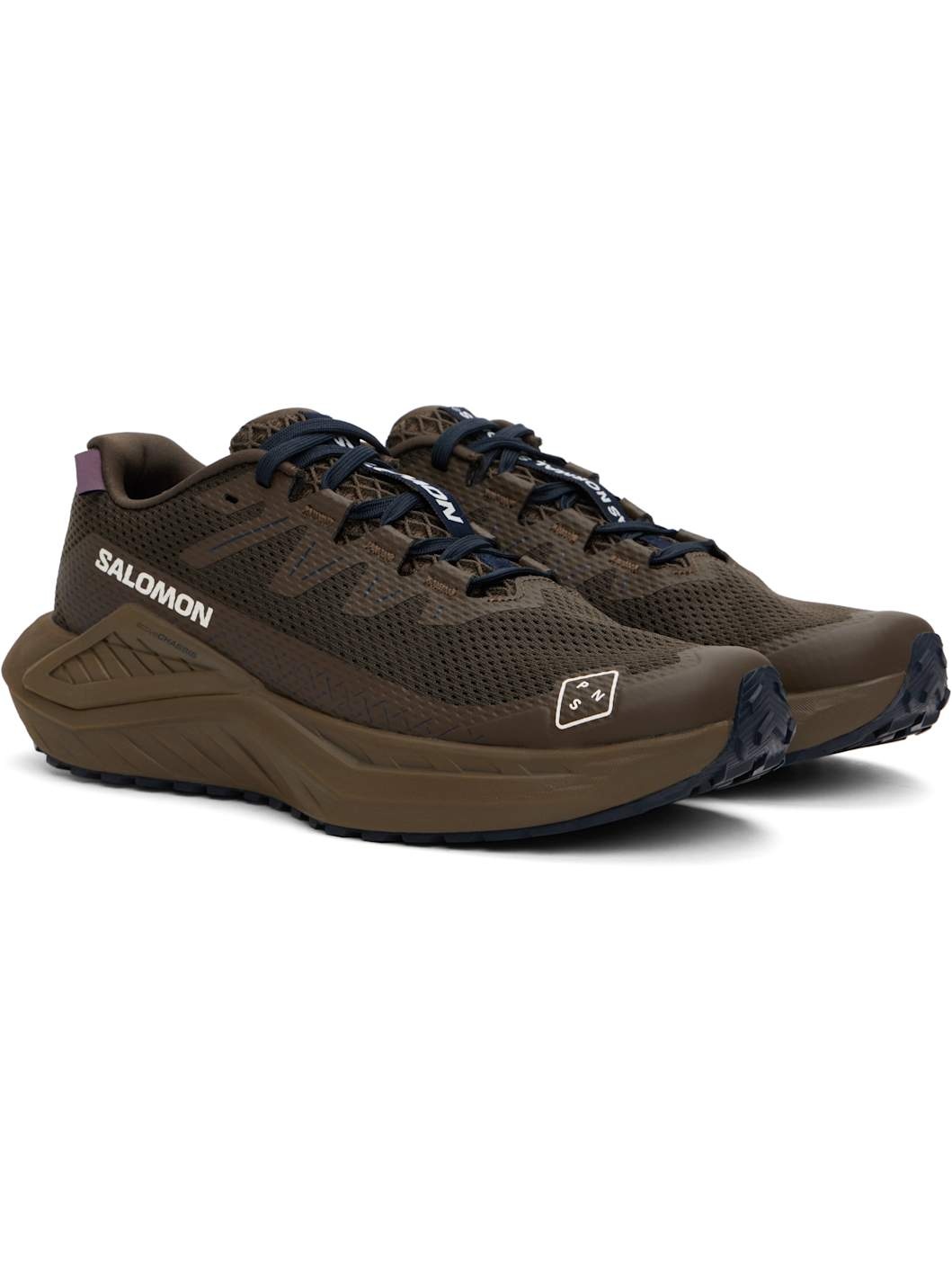 Brown Salomon Edition DRX Defy GRVL Sneakers - 4
