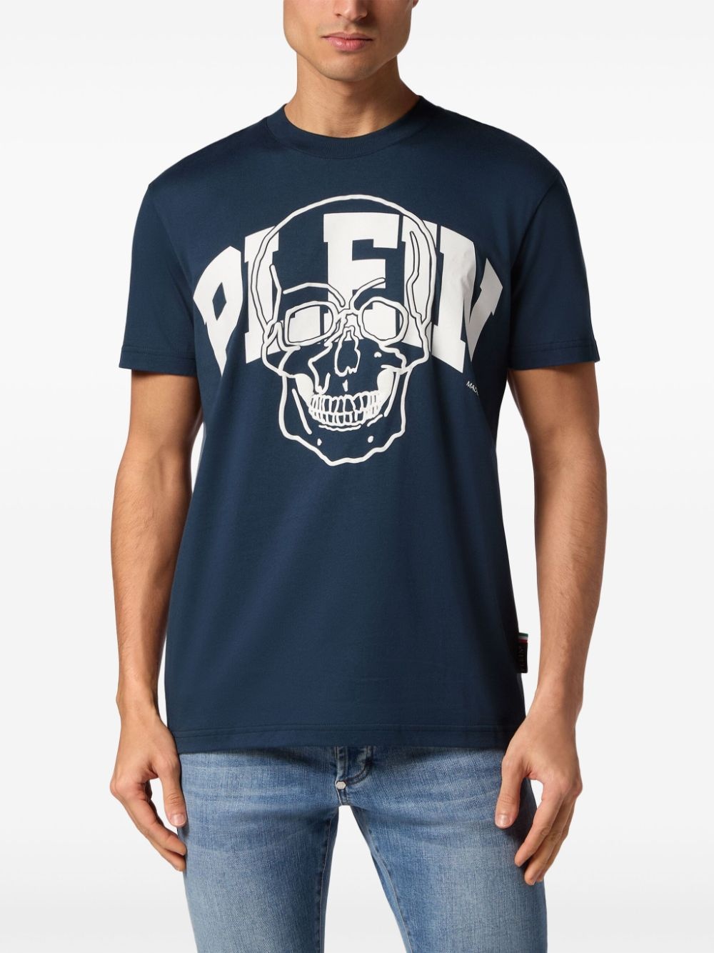 Skull-print cotton T-shirt - 3