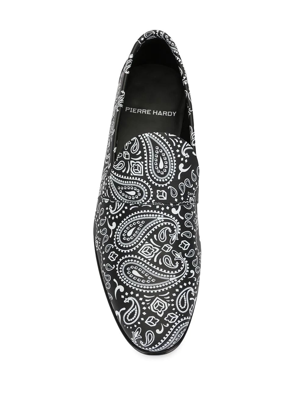 Jacno paisley print loafers - 4