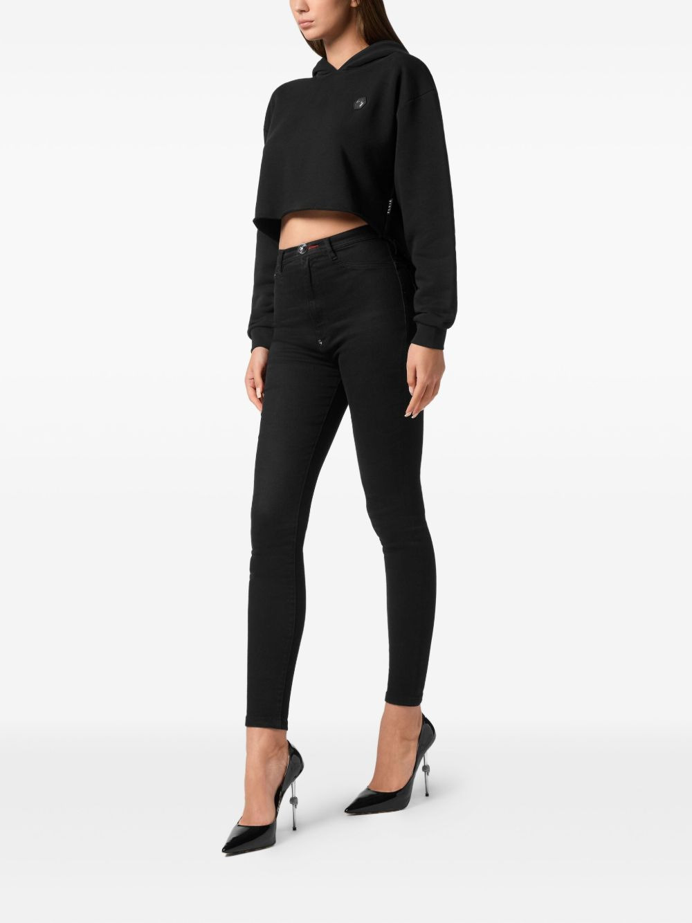 cropped hoodie - 3