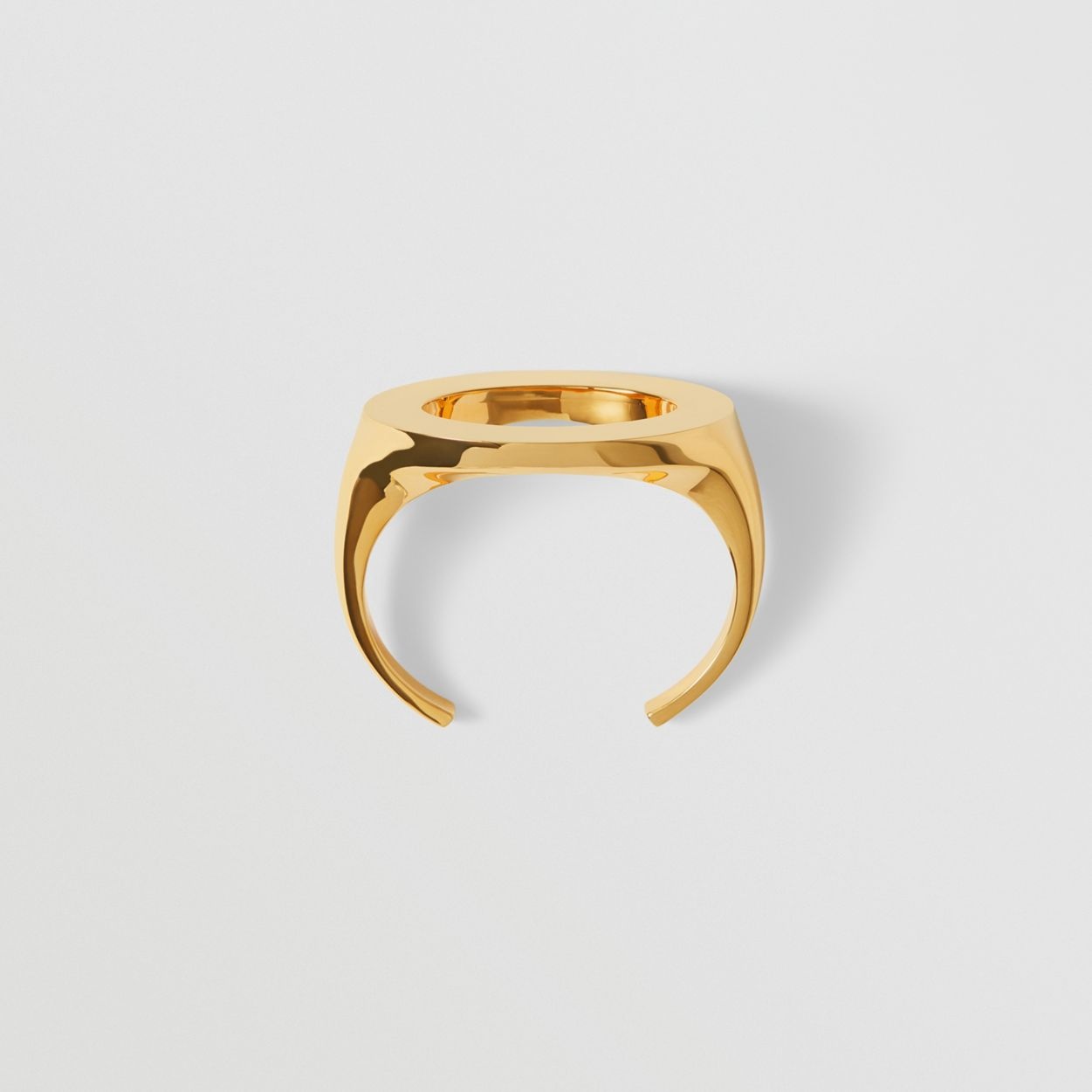 Gold-plated Cut-out Detail Cuff - 3
