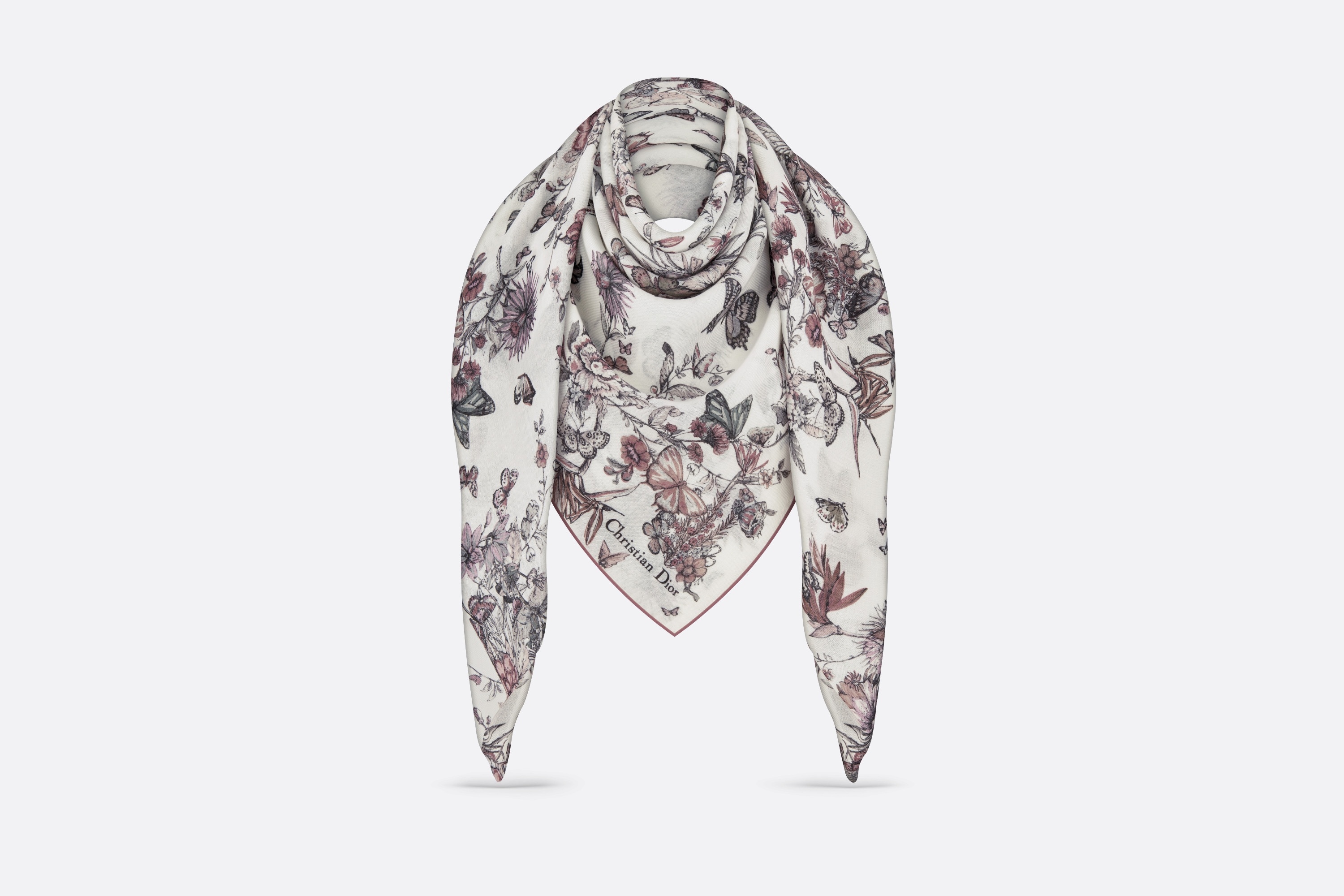 Toile de Jouy Mexico Shawl - 5