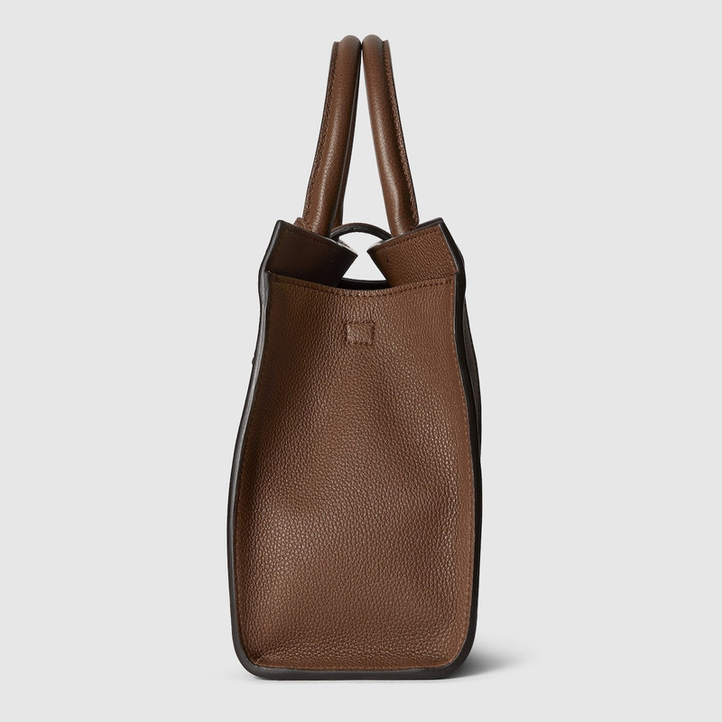 Medium tote bag with hook closure 7