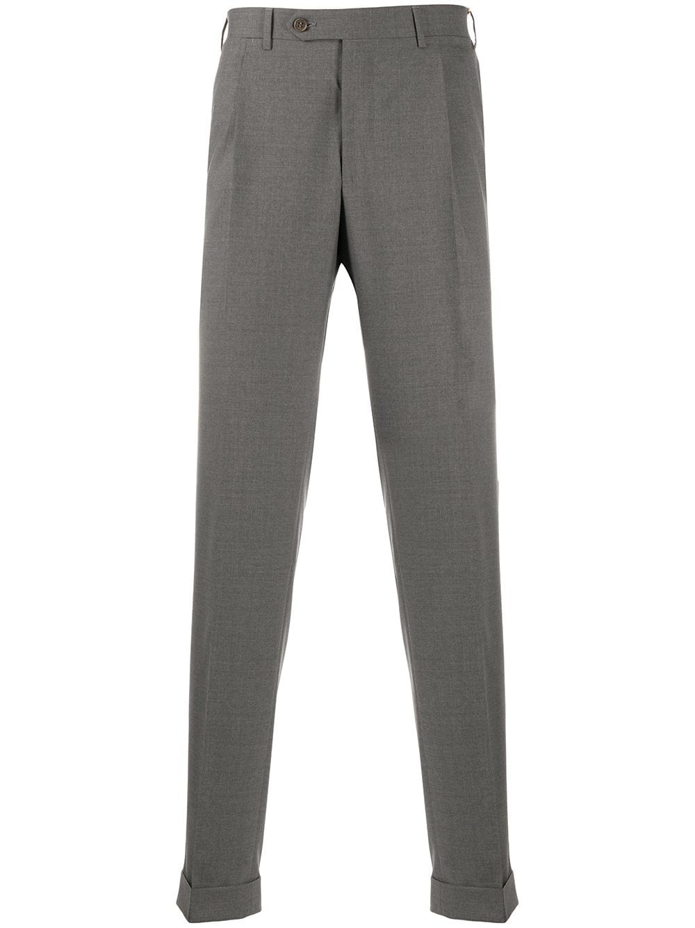 straight-fit tailored trousers - 1