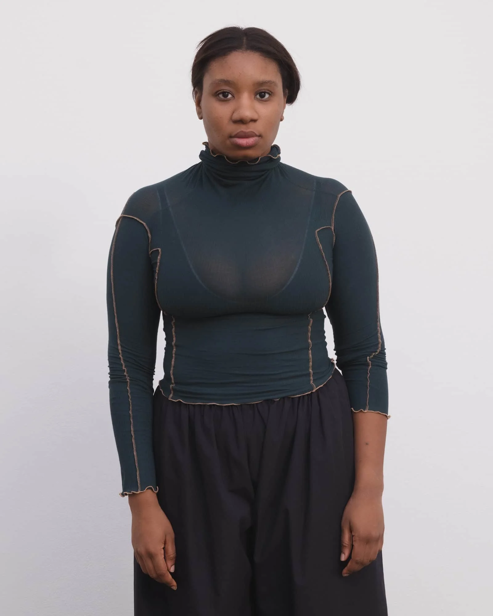 Omato Turtleneck - Organic Cotton Rib - 1