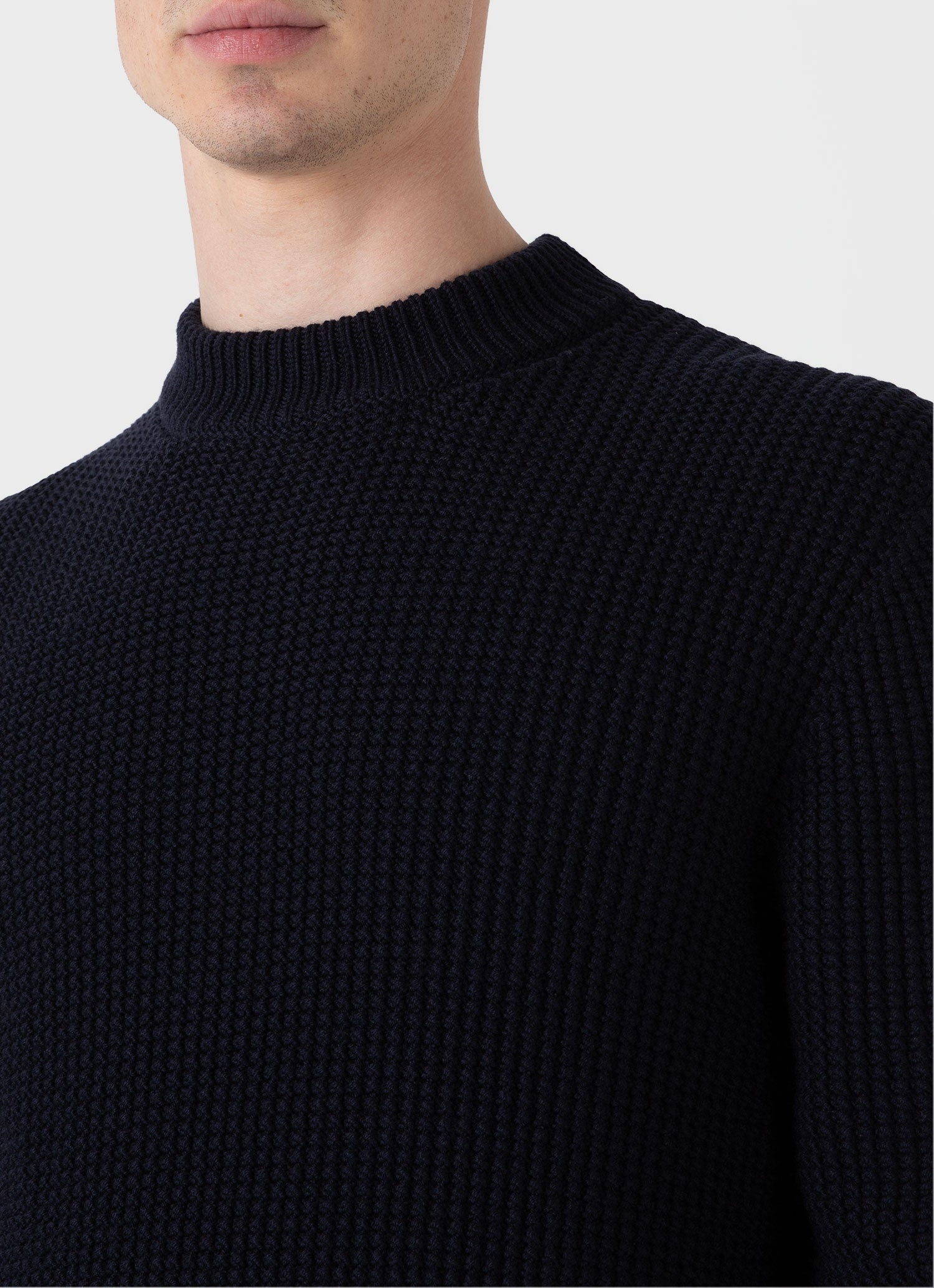 Mariner Mock Neck Jumper - 6