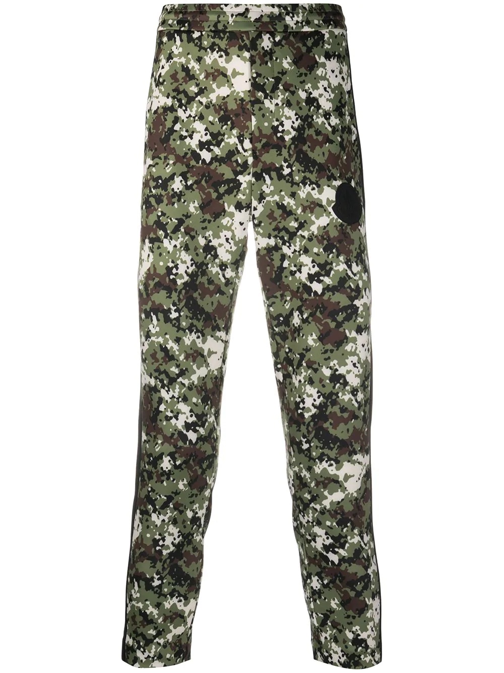 camouflage print track pants - 1