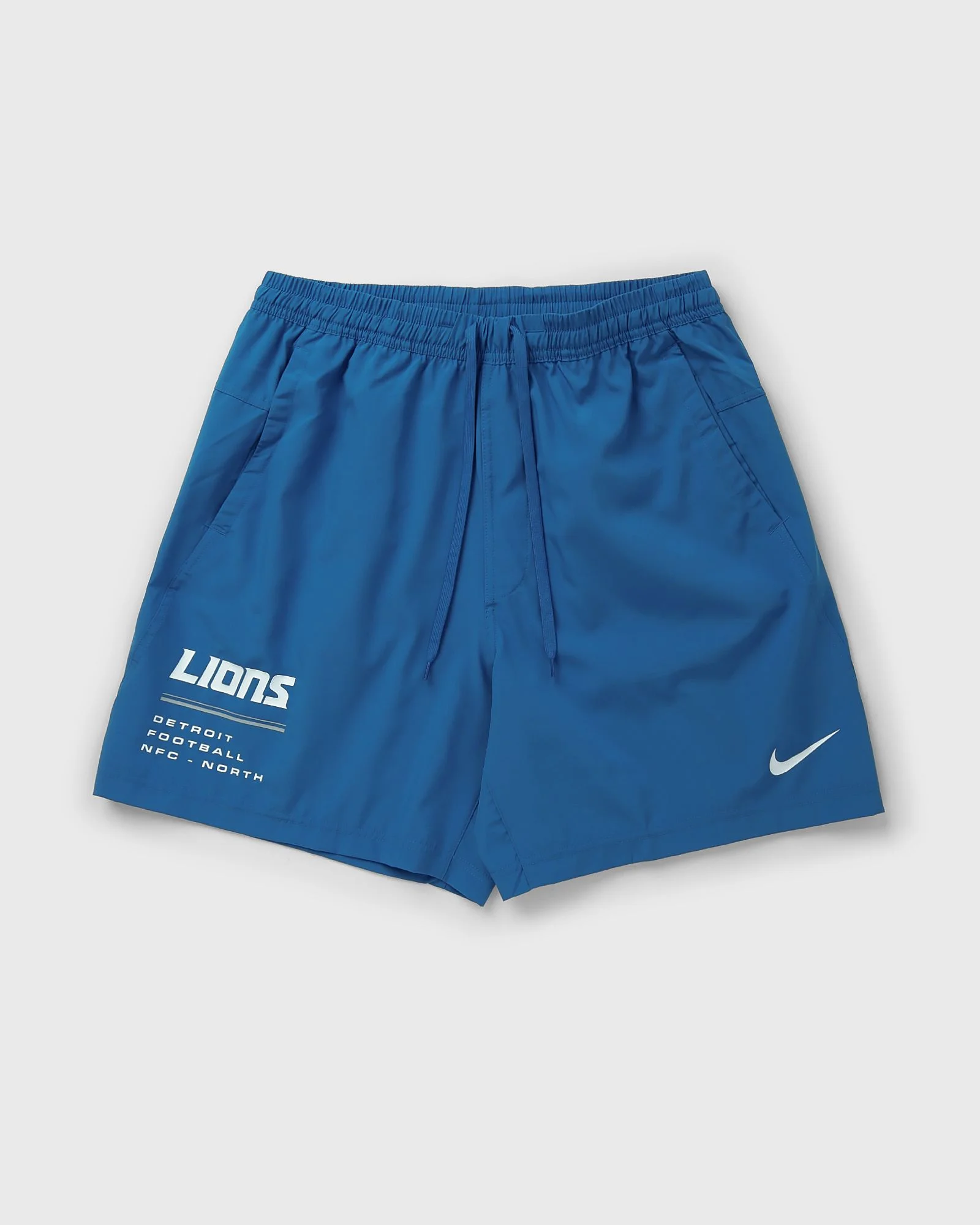 NFL Detroit Lions Team Logo Nike Form Dri-FIT Unlined Woven 7 Short - 1