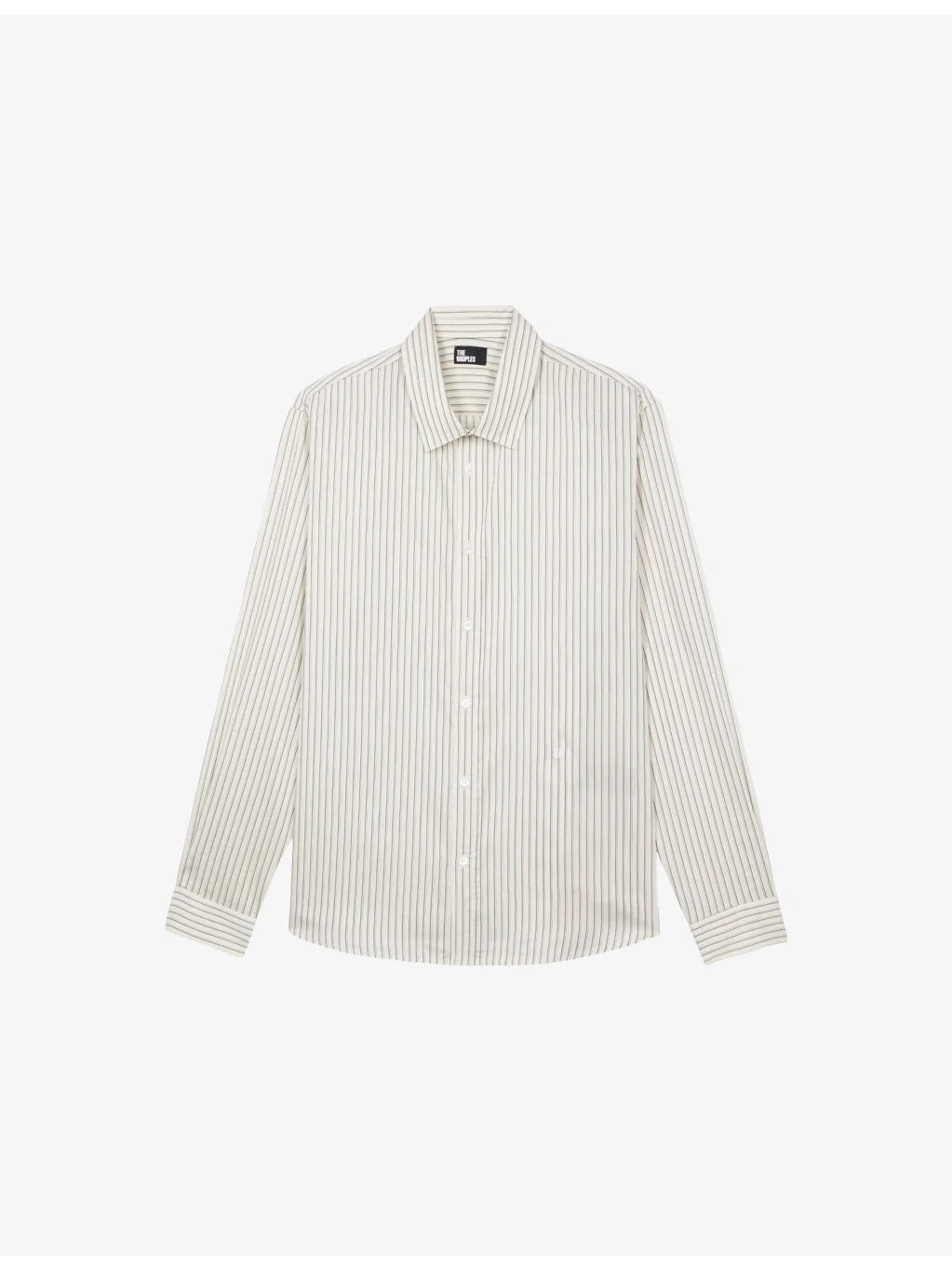 Striped Slim-Fit Cotton Shirt - 1