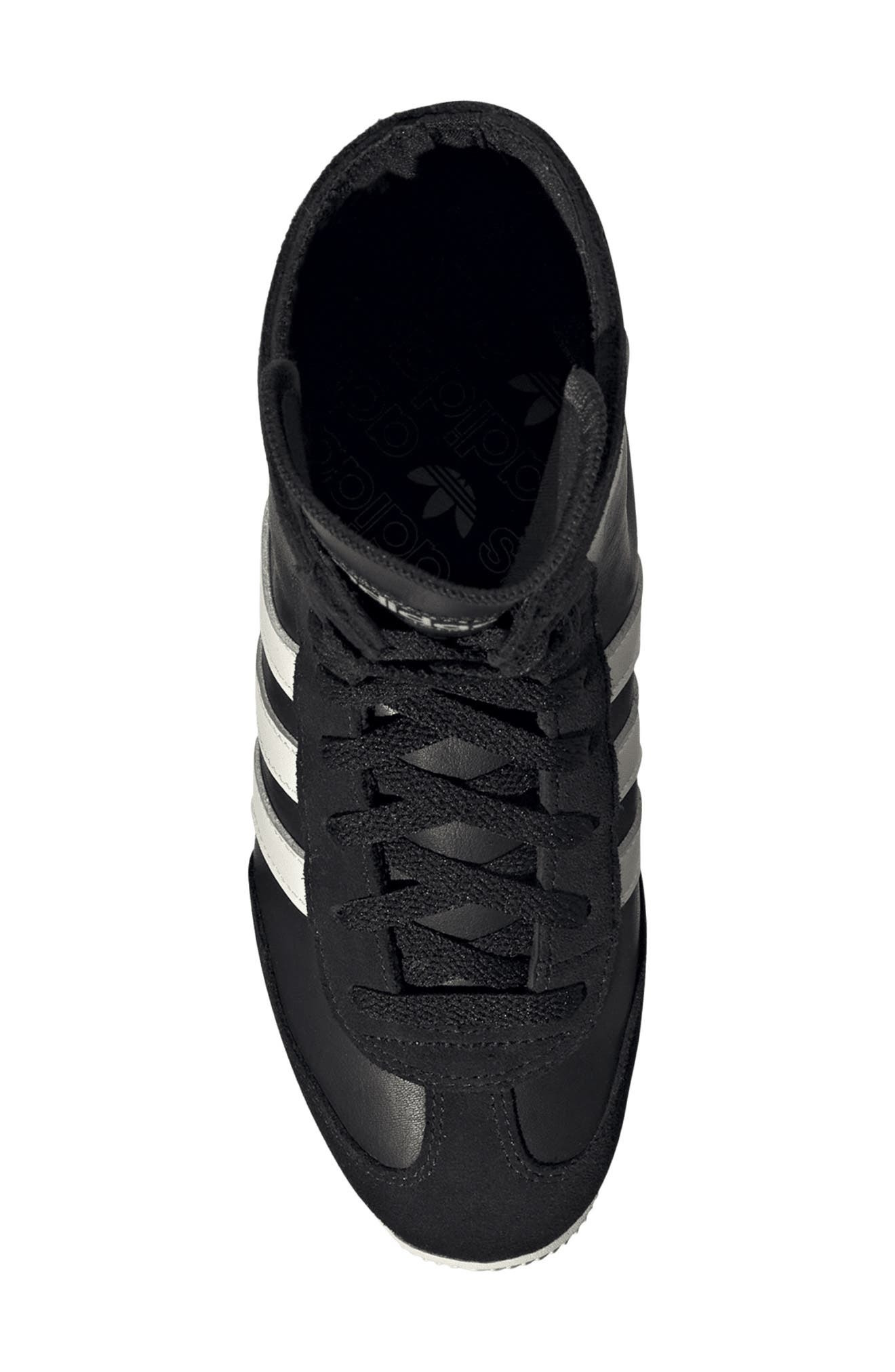 adidas Japan High Top Sneaker in Black/Off White/Cream White at Nordstrom - 4