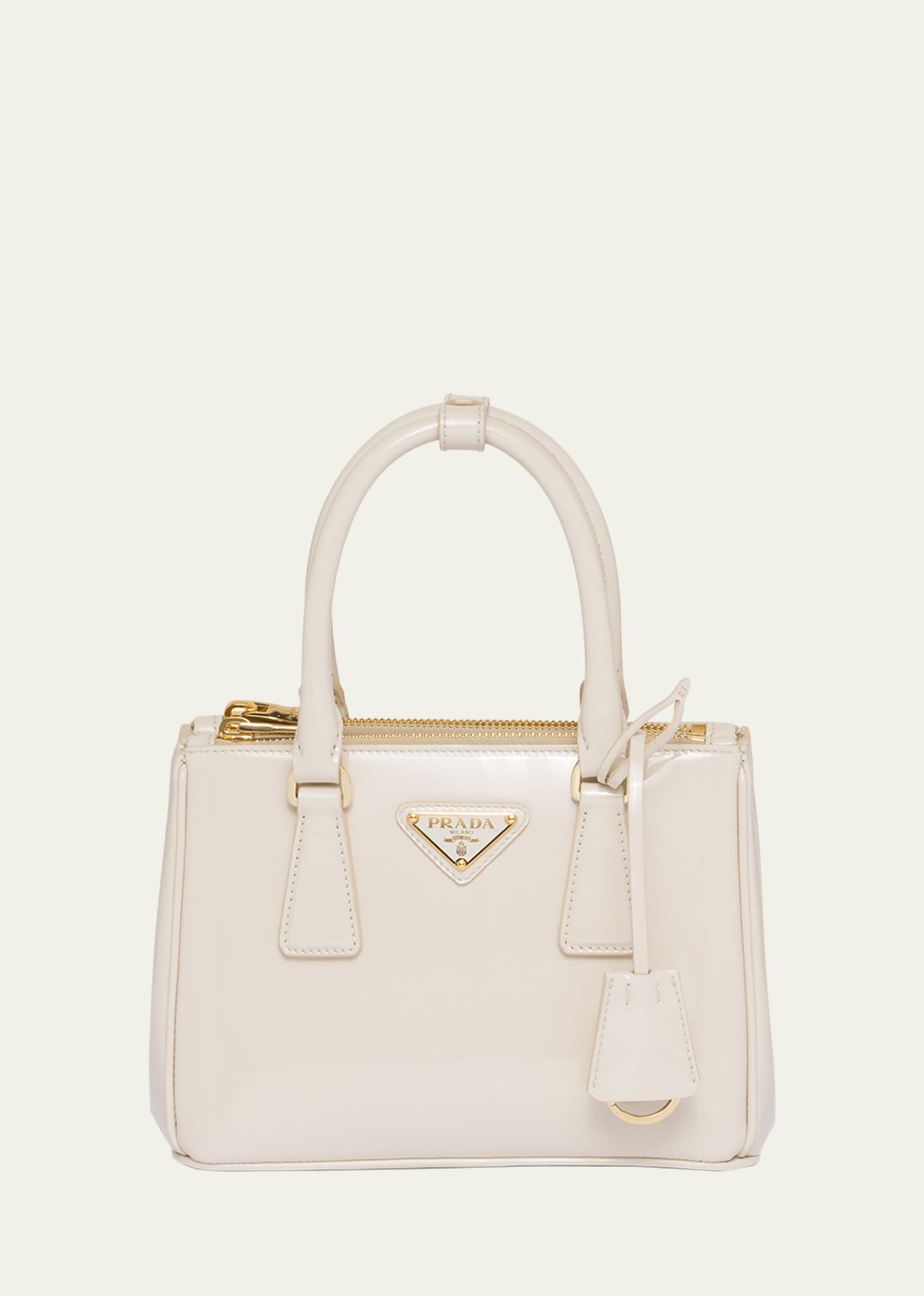 Galleria Mini Patent Top-Handle Bag - 1