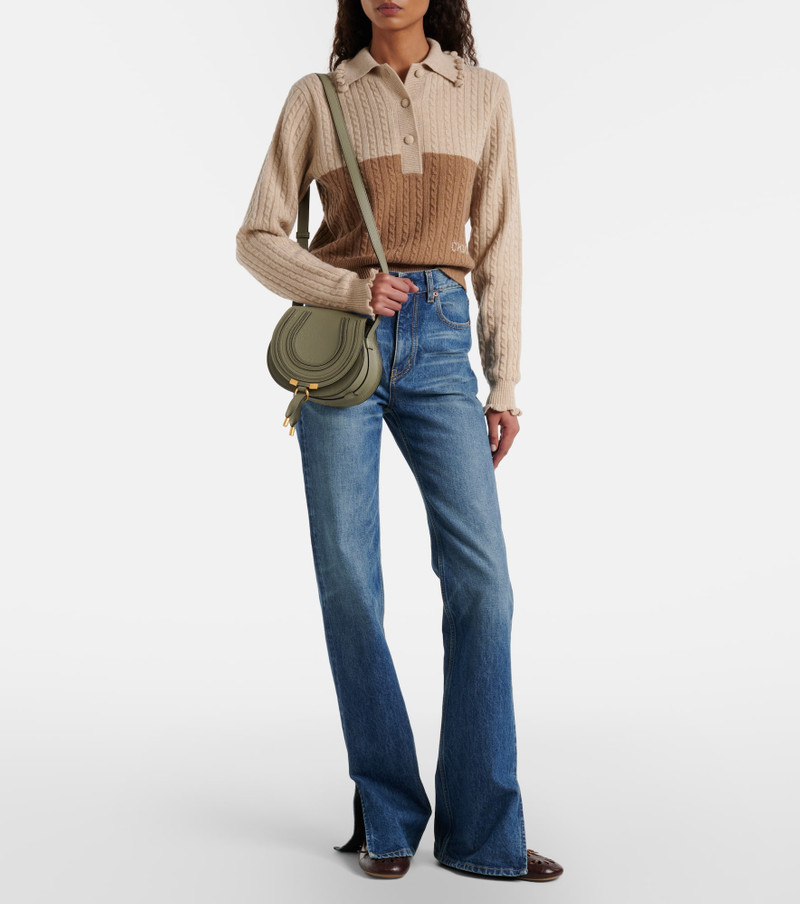 Chloé Marcie Small leather crossbody bag outlook