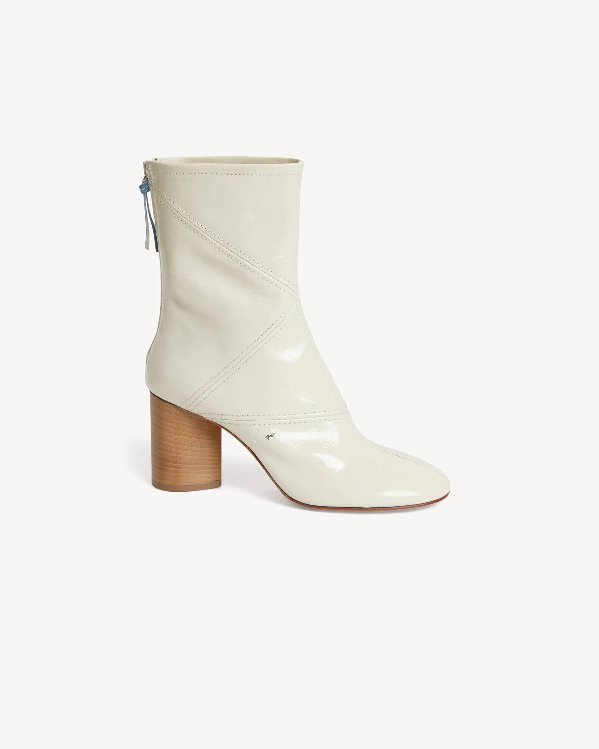 'KENZO Kite' heeled boots in leather - 1