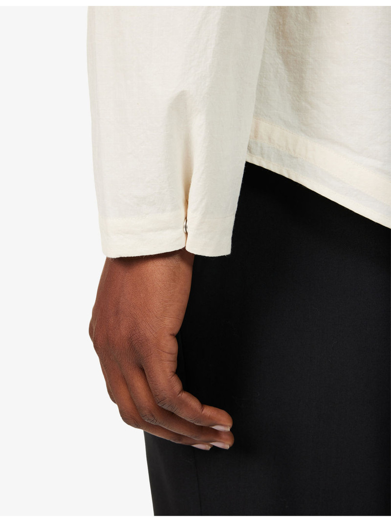 Boxy-Fit Utility Cotton-Blend Shirt 5