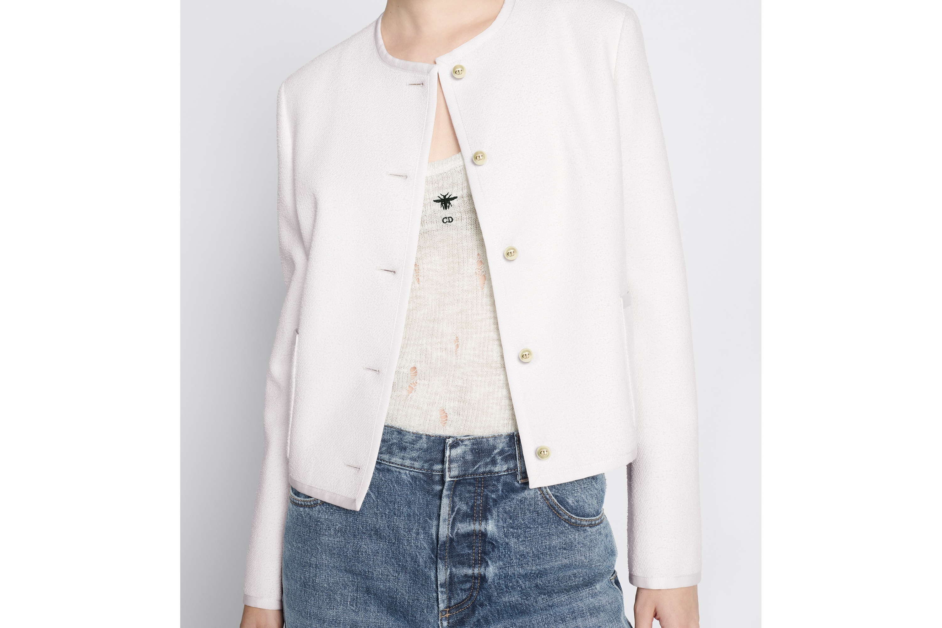 Cropped Jacket - 4