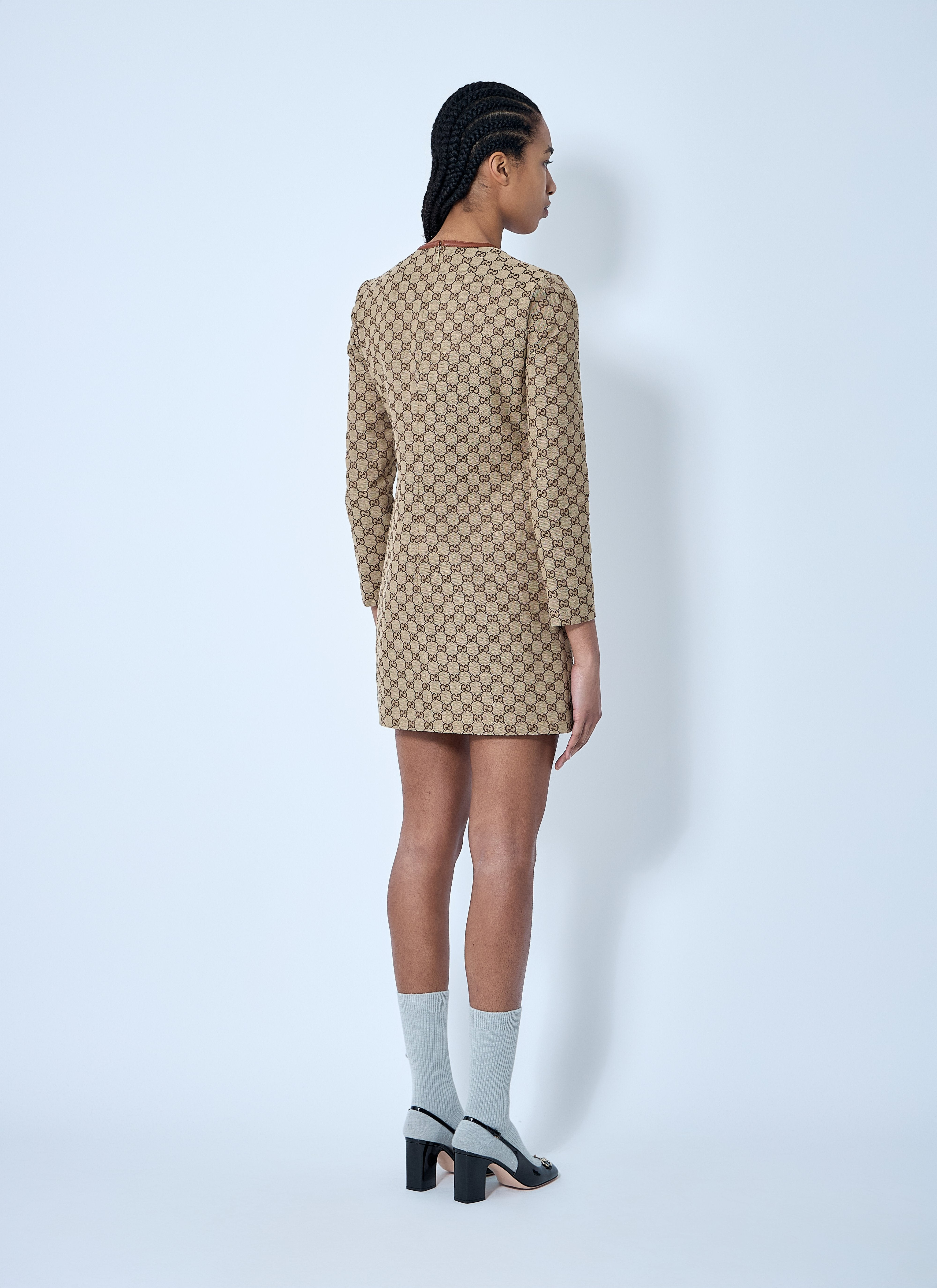Gucci Women Gg Canvas Dress - 4