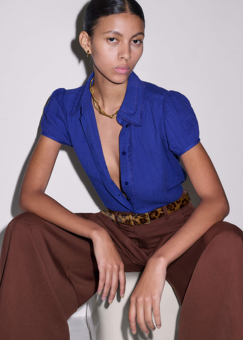 ME+EM Summer Trim Blouse outlook