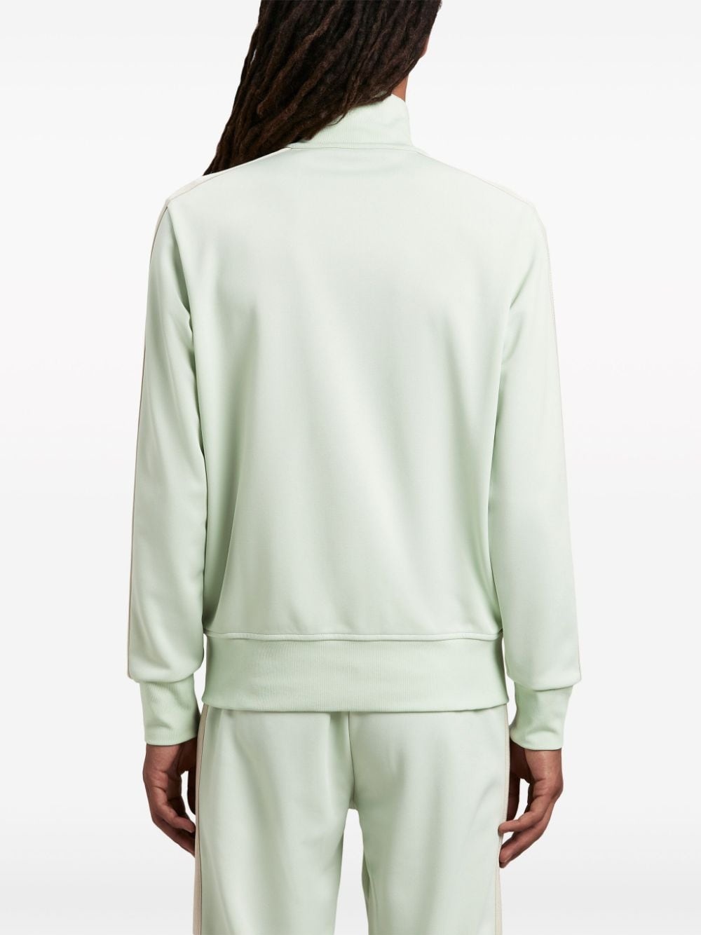 logo-embroidered zip-up sweatshirt - 5