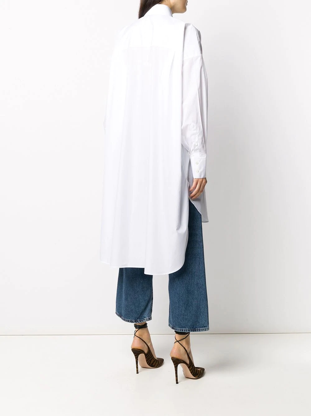 asymmetric long shirt - 4