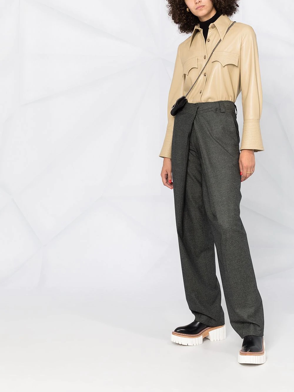 wide-leg trousers - 2