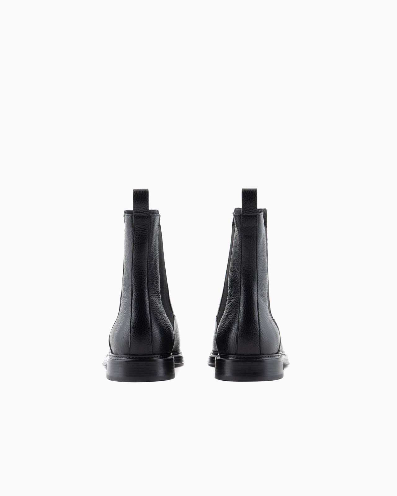 Grained leather Chelsea boots - 4