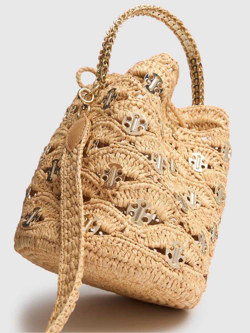 Sac à Main raffia bucket bag - 6
