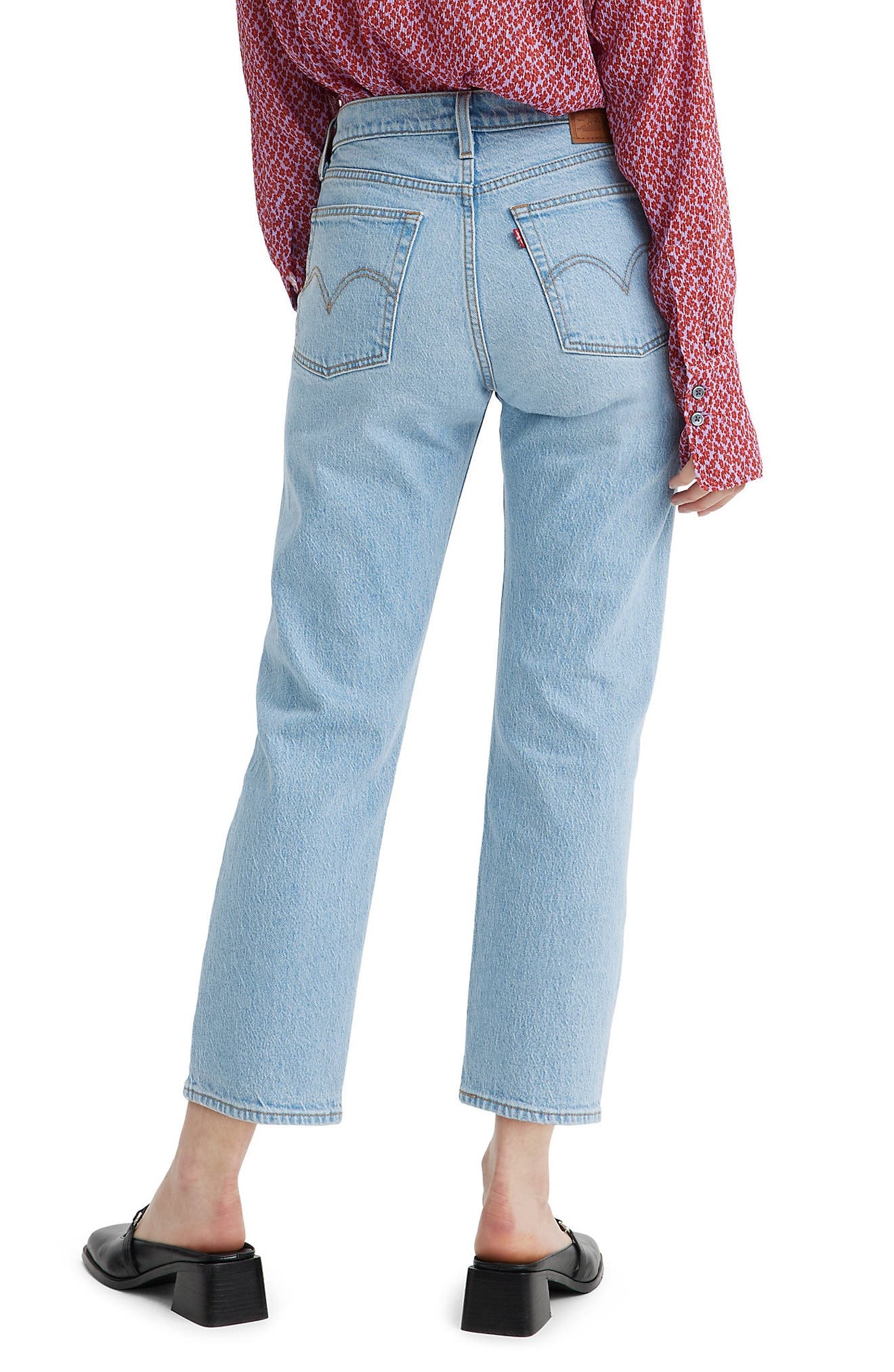 levi's Wedgie High Waist Straight Leg Jeans in Fully Baked at Nordstrom - 2