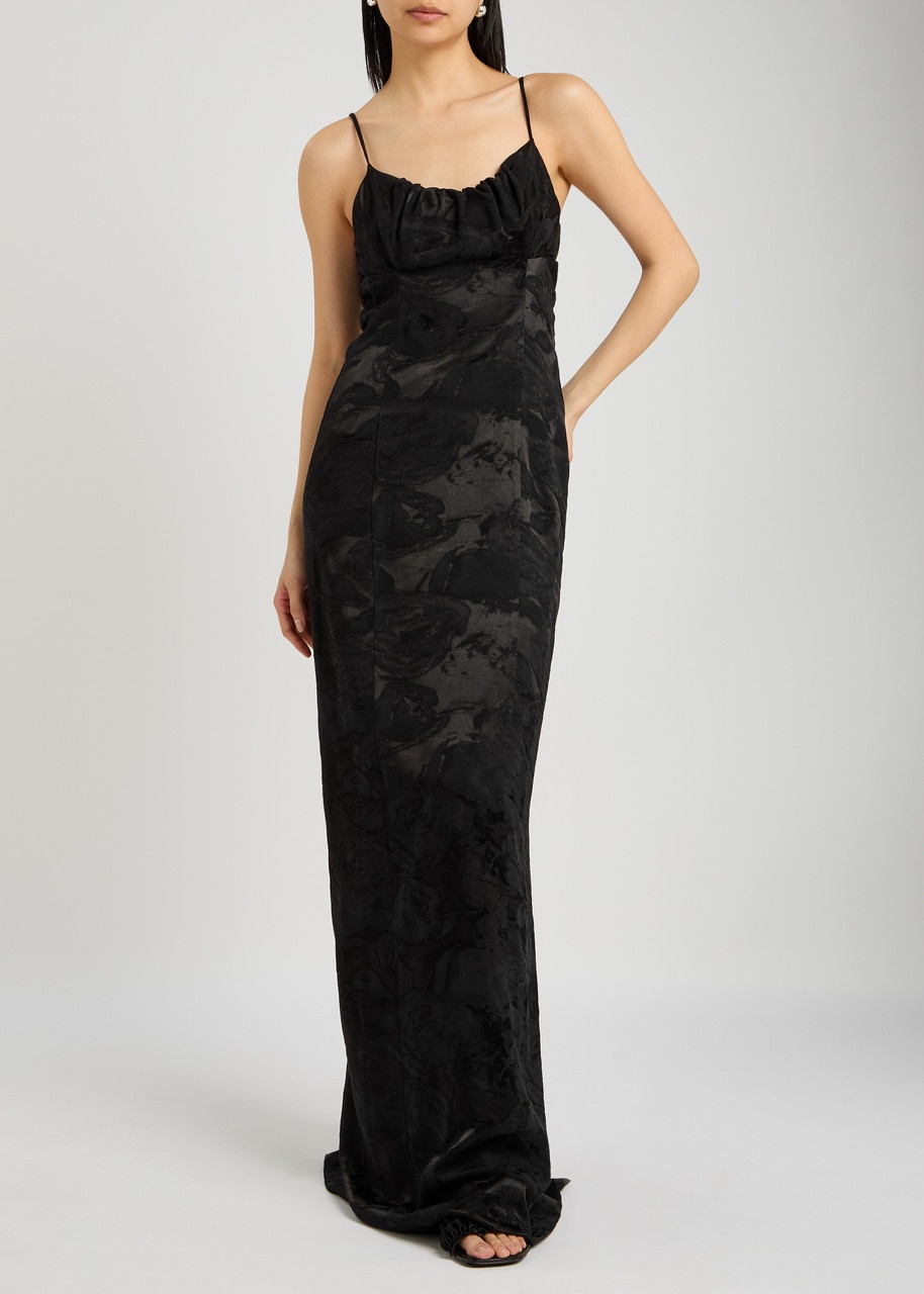 Dries Van Noten Dirios Floral-jacquard Woven Maxi Dress - 4
