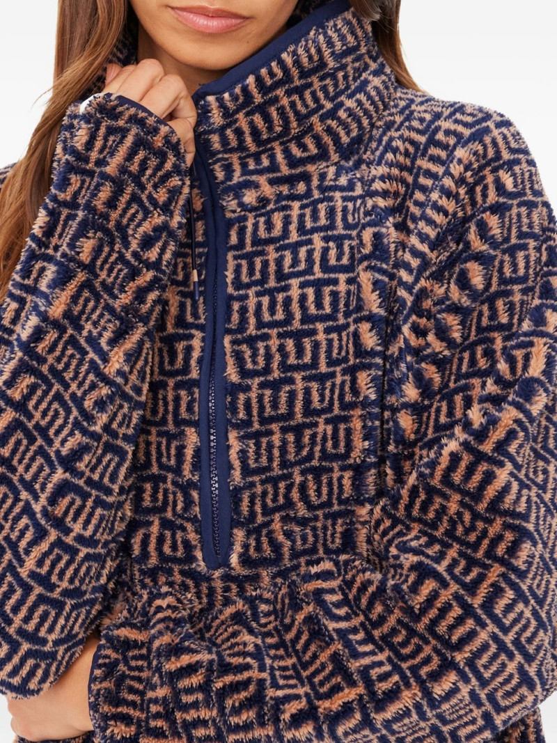 Castilla Harlow abstract zip sweater 6