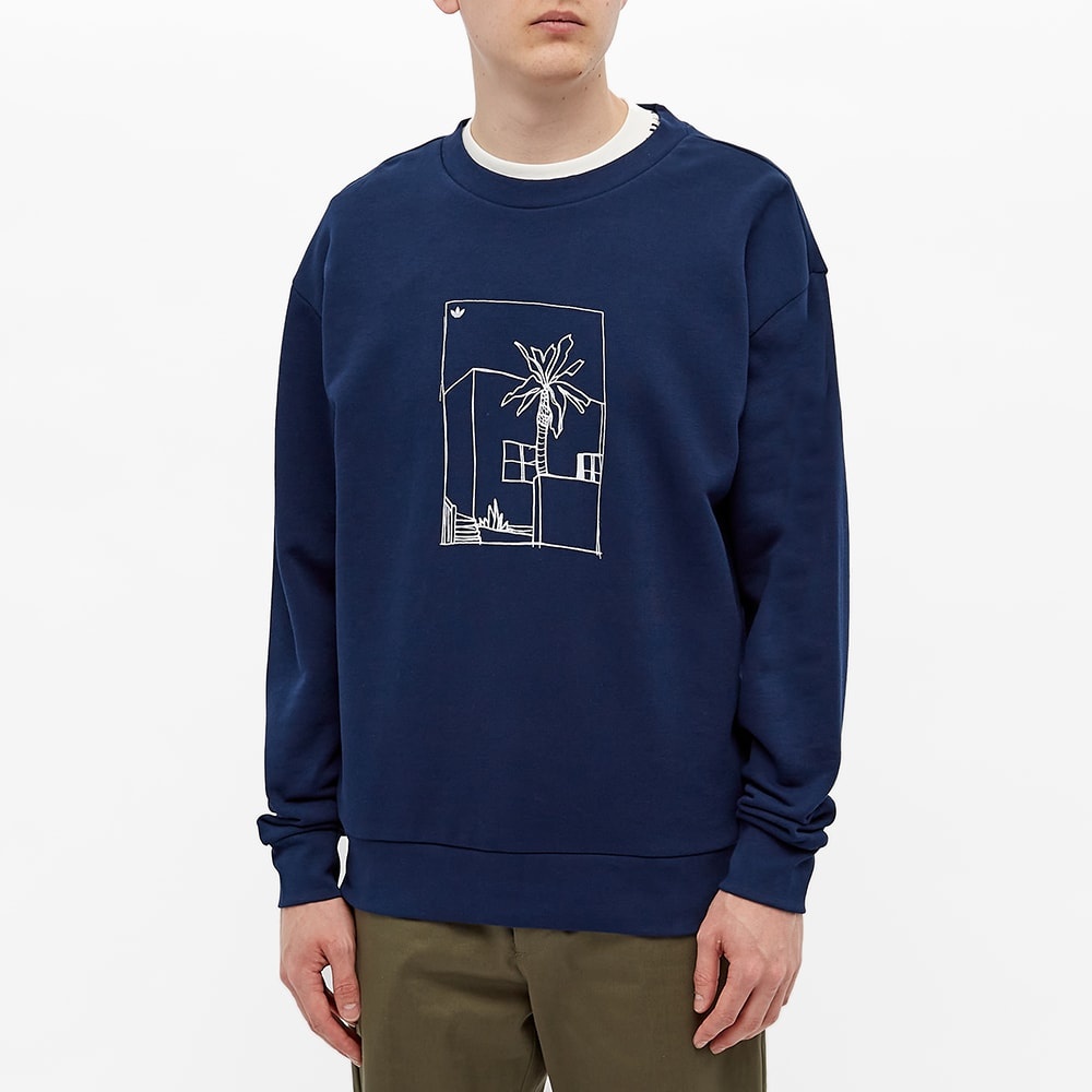 Adidas Linear Logo Crewneck - 3