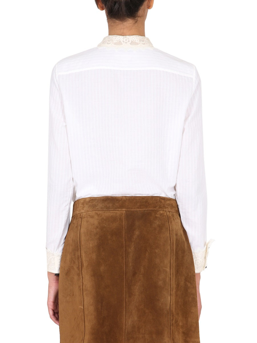 Saint Laurent Women Camicia In Cotone - 2
