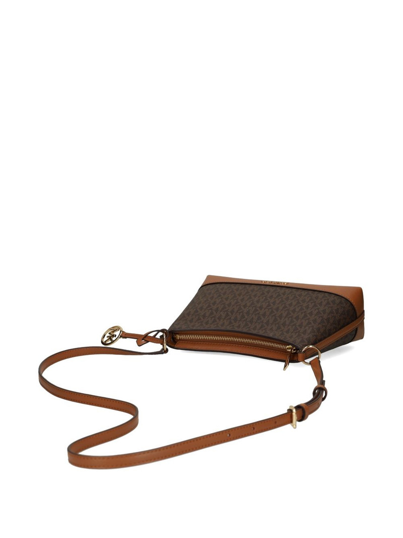 logo charm monogram cross body bag 4