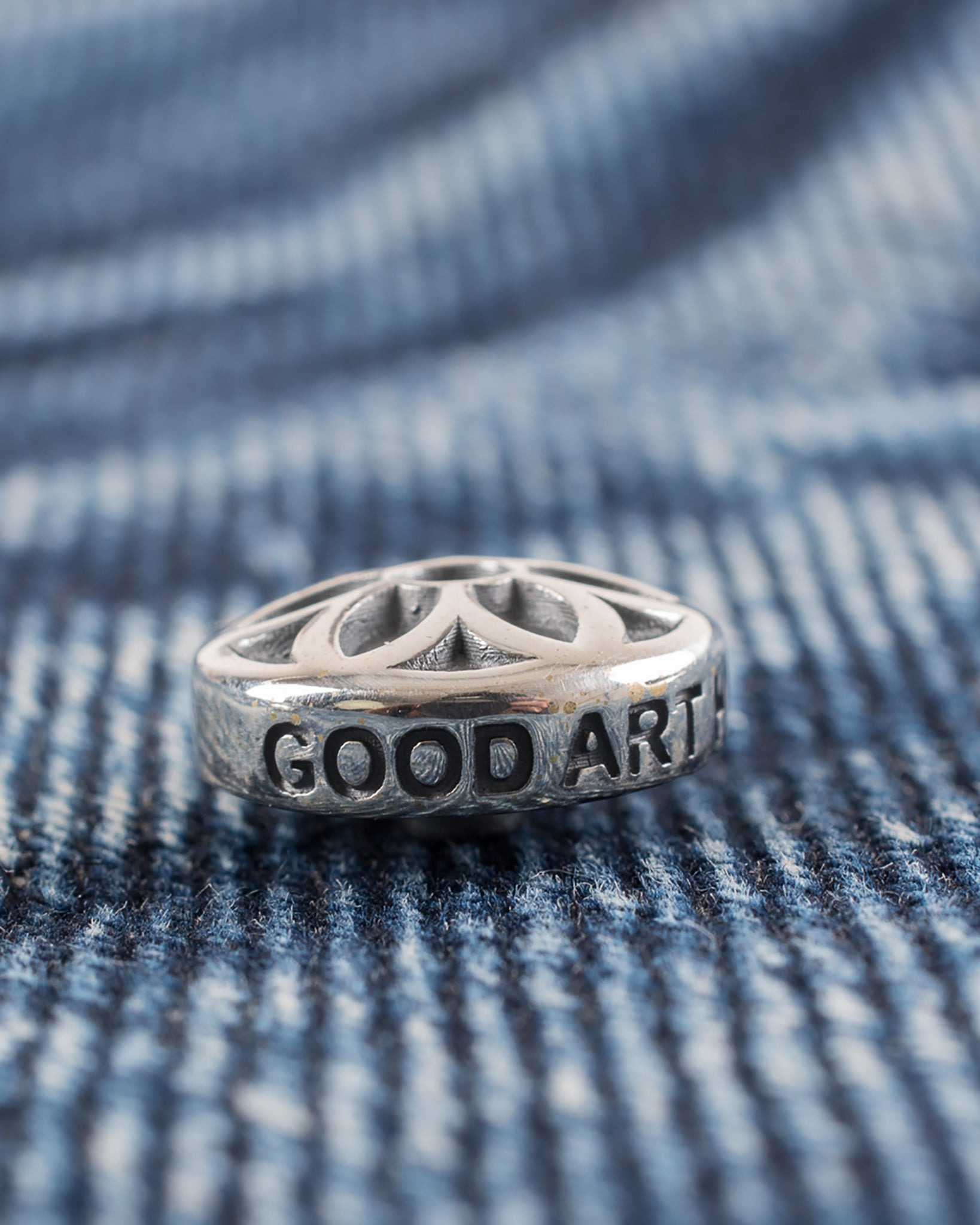 GA-S-14MMSNAP GOOD ART HLYWD Medium (14mm) Snap Upgrade - Sterling Silver - 3