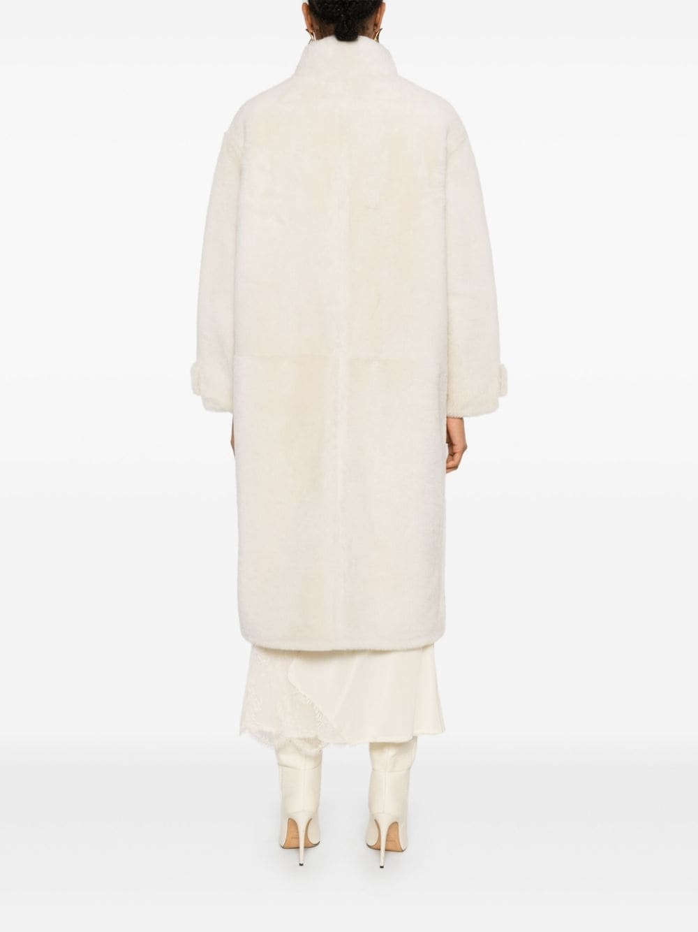 shearling coat - 4