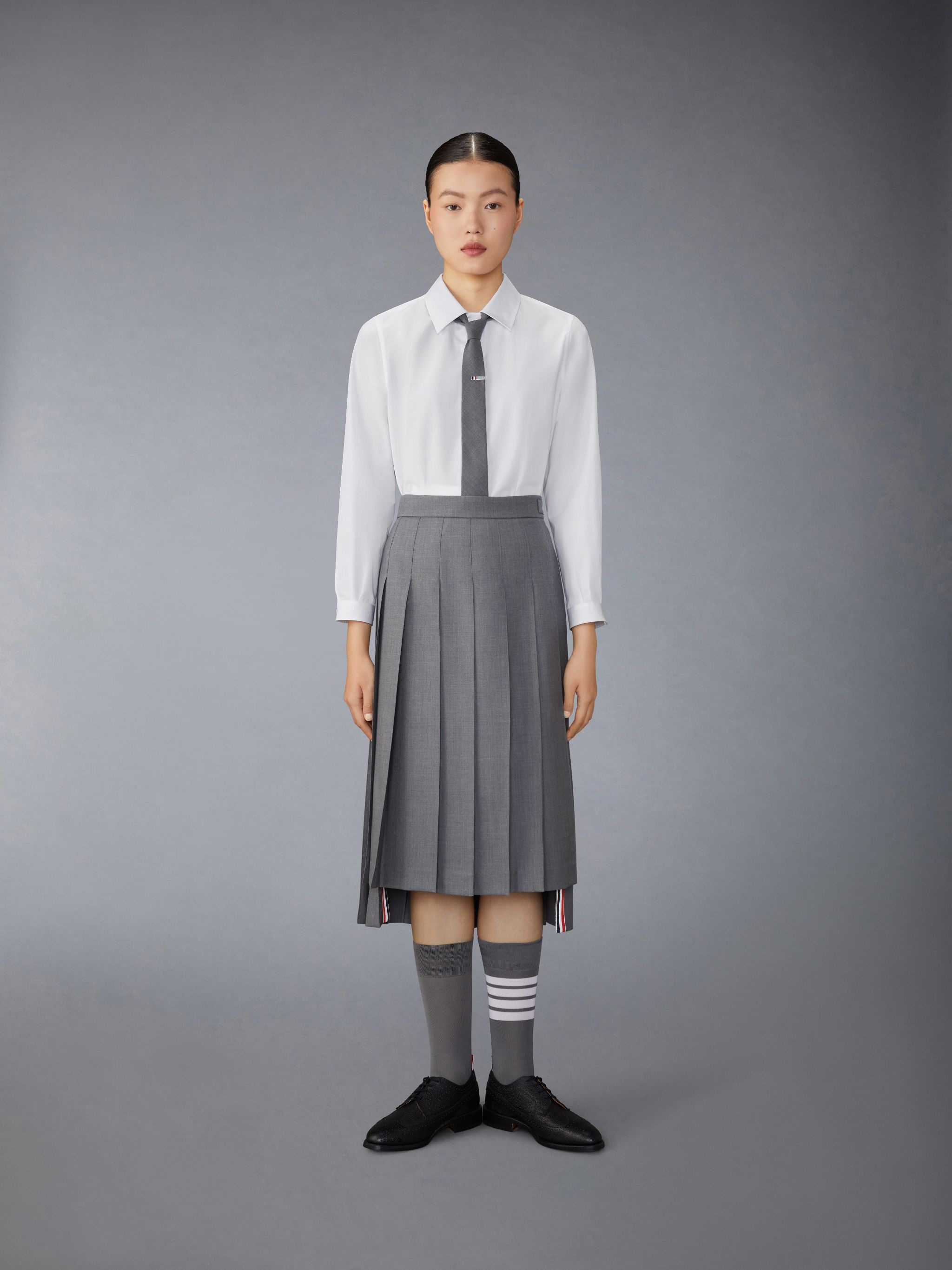 Poplin Tucked Blouse - 4