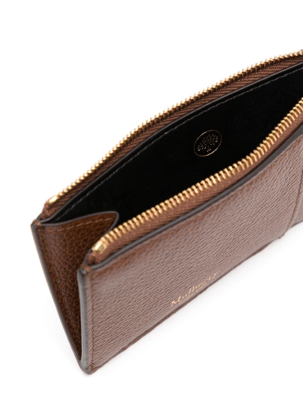 zipped leather coin pouch - 3