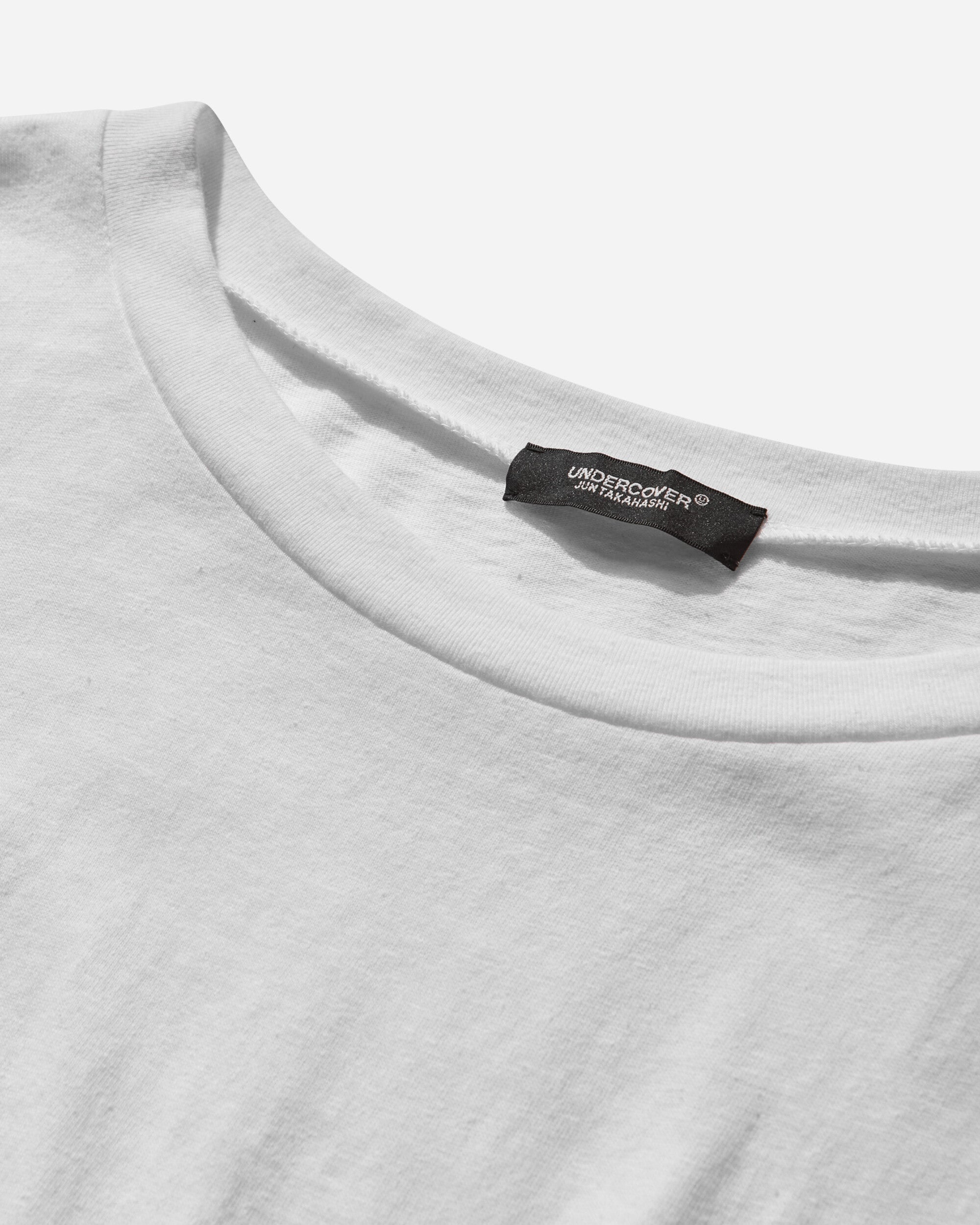Women's Belted Wide Sleeve T-Shirt White - 3