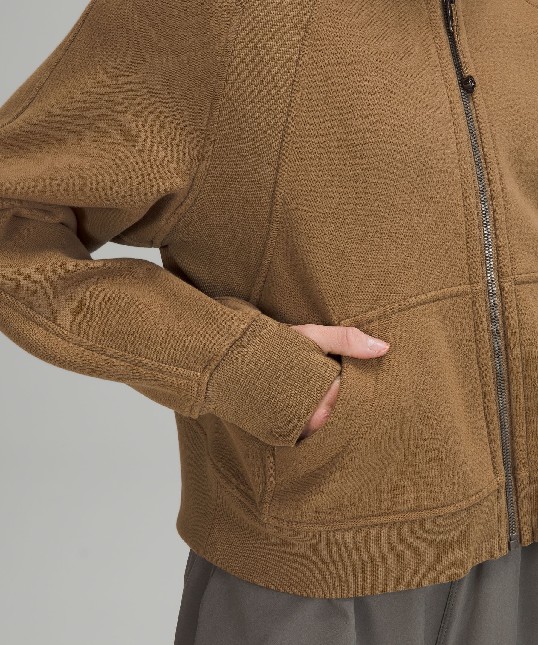 Scuba Oversized Full-Zip Hoodie - 5