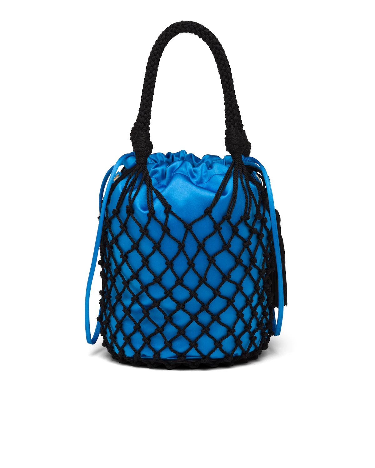 Braided Prada Fishnet Bag - 4