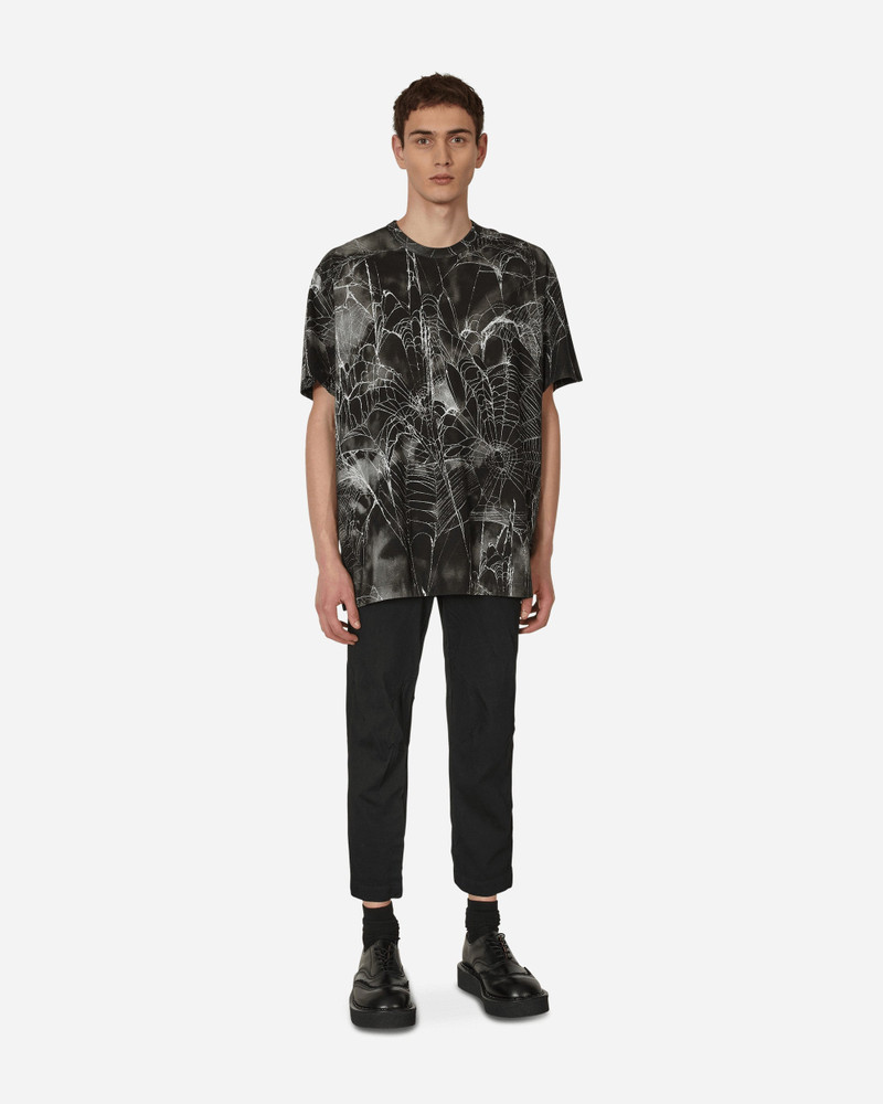 BLACK COMME des GARÇONS Crumpled Polyester Pants Black outlook