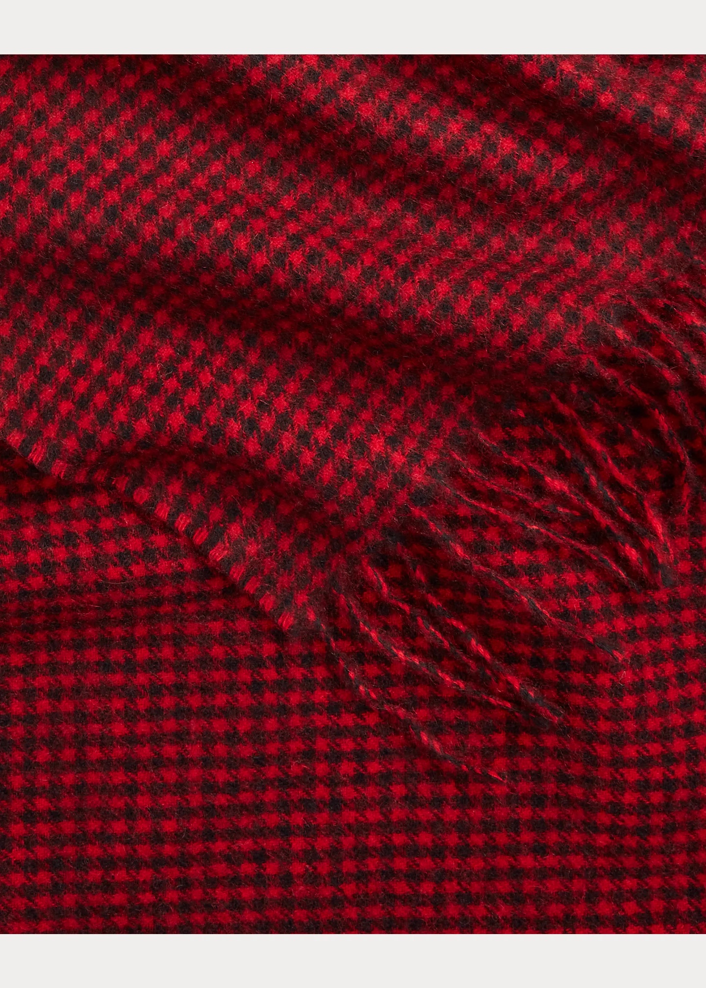 Checked Cashmere Scarf - 4