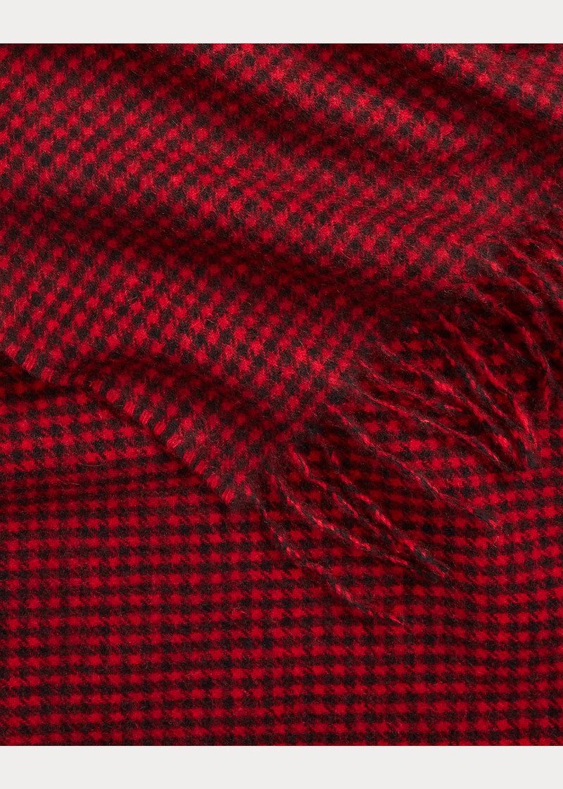 Checked Cashmere Scarf 4