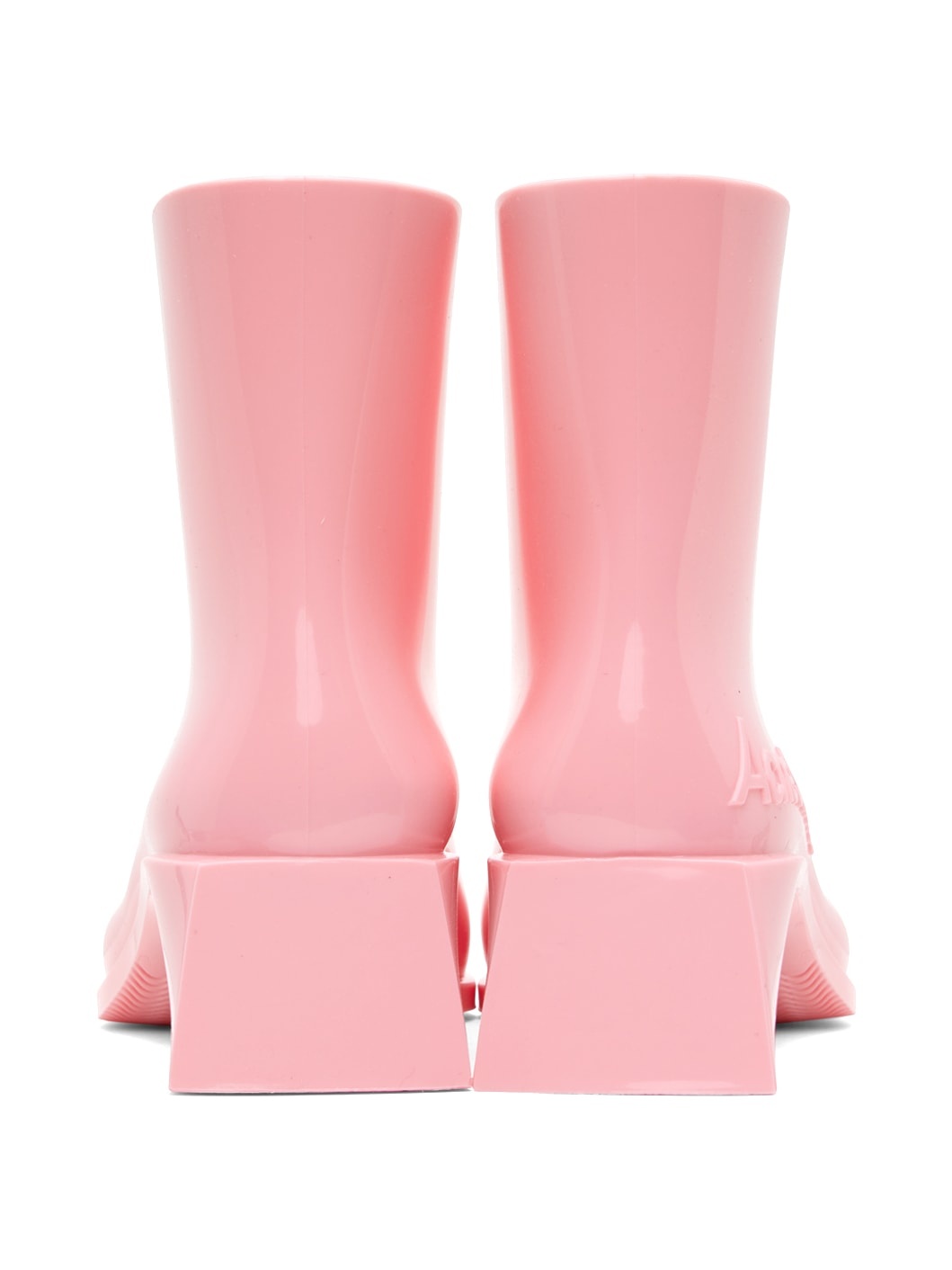Pink Rubber Boots - 2