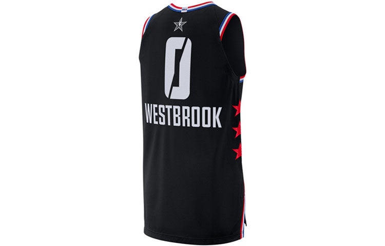 Air Jordan 2019 All Star Westbrook Jersey For Men Black AQ7288-020 - 2
