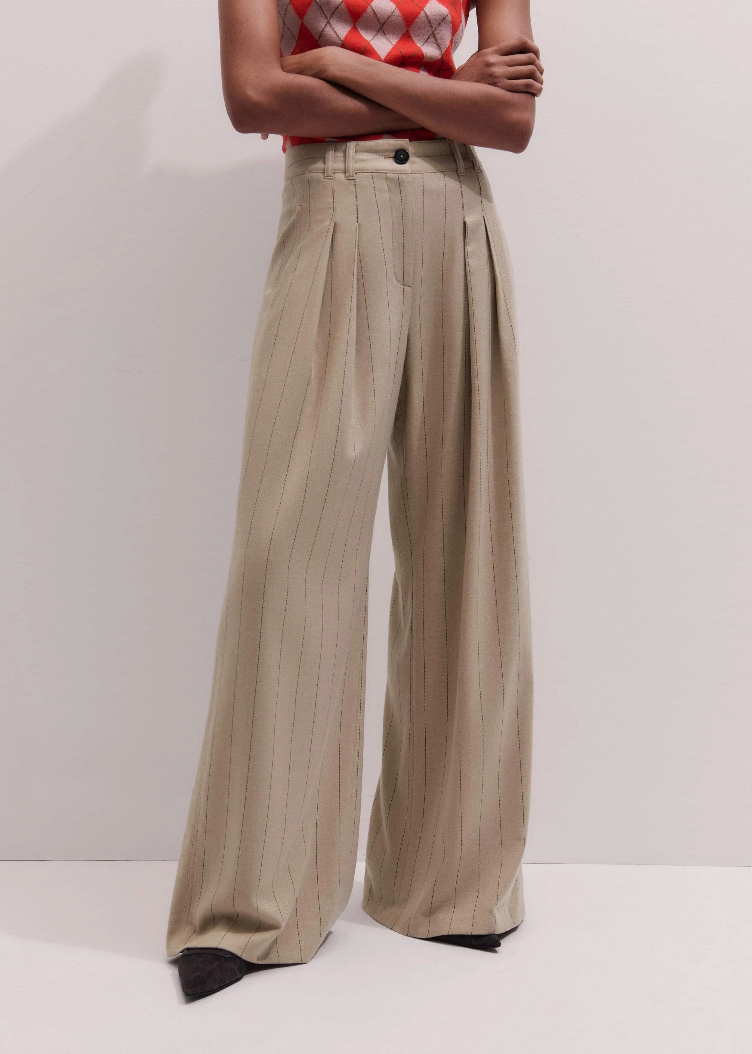 Double Pleat Pant - 1